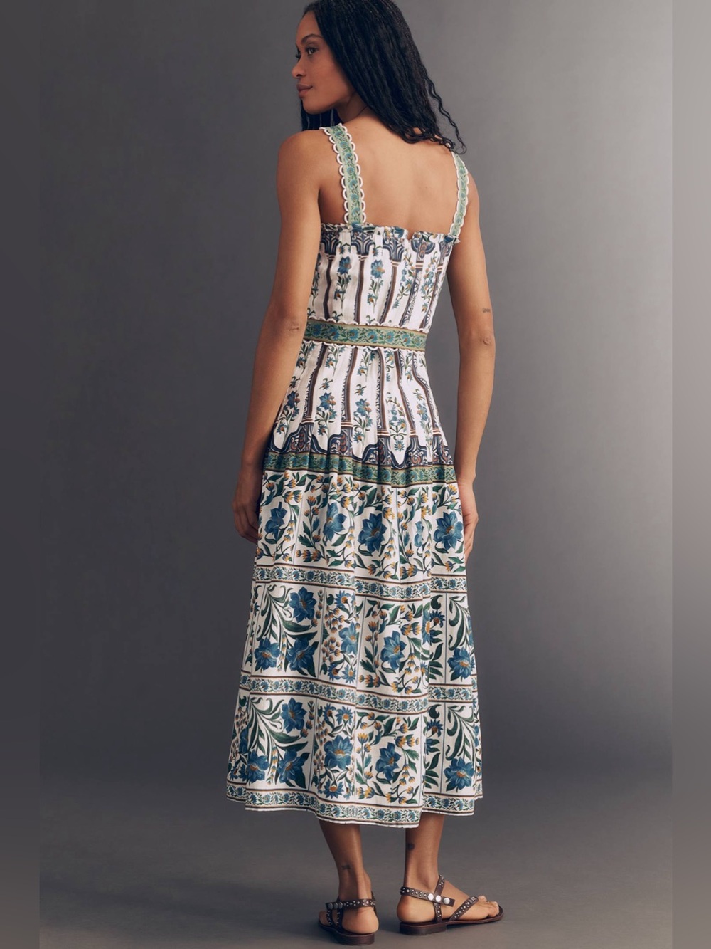 Farm Rio Manoela Midi Dress - Picture 2 of 8